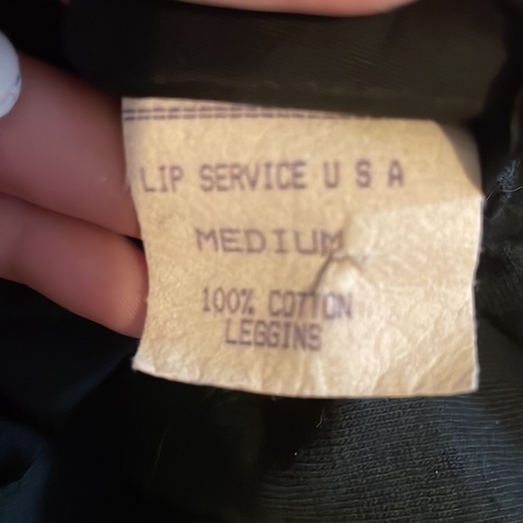 Lip Service Original Skull & Dagger Leggings - Picture 5 of 6